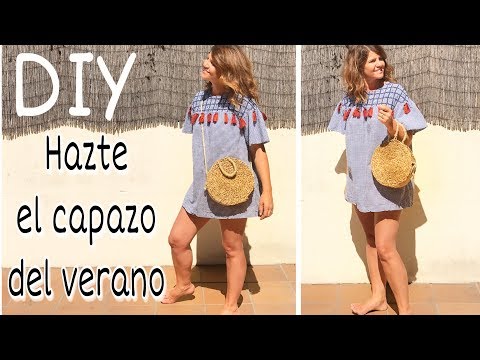 ¡Hazte el bolso redondo de mimbre del verano!