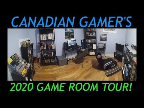 Canadian Gamer's 2020 Game Room Tour!