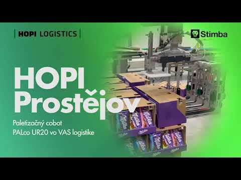 HOPI — Paletizácia SRP balení