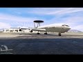 Boeing E3 Sentry AWACS для GTA 5 видео 3