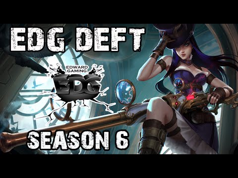 EDG Deft Caitlyn vs Lucian ADC Ranked Challenger Korea