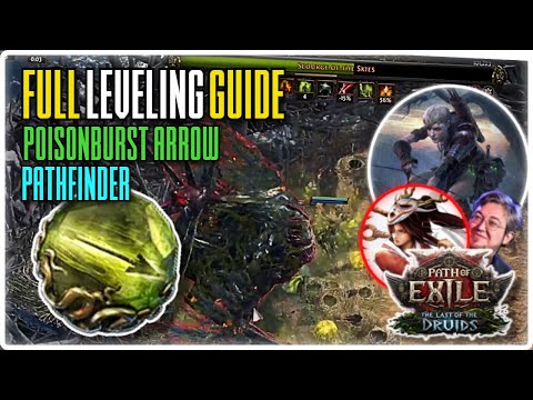 How to Level Up Poisonburst Arrow Pathfinder in 0.4 - Full Leveling Guide - Path of Exile 2
