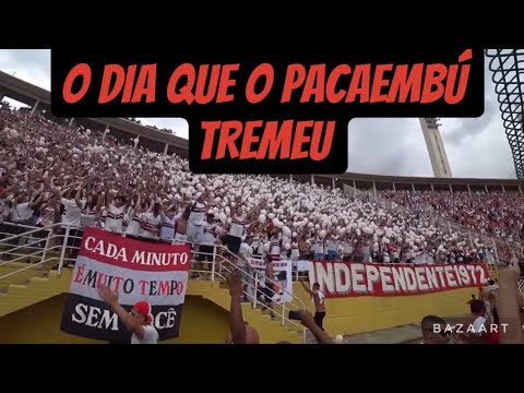 O dia que o Pacaembú “TREMEU”!!