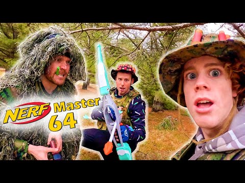 Nerf Master 64 - Into the Nerf Verse - Aaron & BigFoot