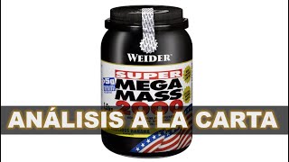 Weider Mega Mass 2000 Plátano🤔🔍