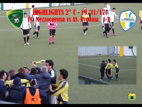 HIGHLIGHTS PARZIALI: Fc. Mezzocorona vs AS Predaia 1-2