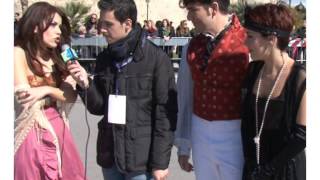 MANFREDONIA TV-Felice Sblendorio intervista il cast di GALLO DE PANAMA!