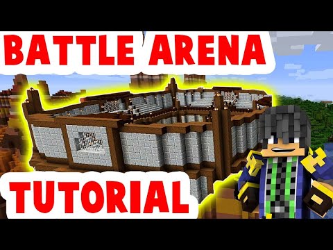 Minecraft : How to build : A Huge PvP Battle Arena
