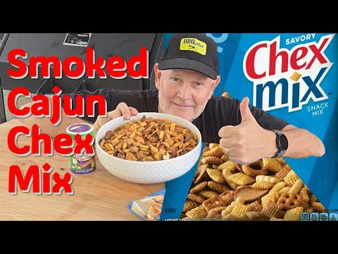 Smoked Cajun Chex Mix on the Pellet Grill | Bold BBQ Snack Recipe