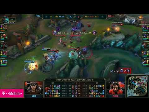 YG (Ren Renekton) VS KLG (Mantarraya Chogath) Highlights - 2017 World Championship Play-In D3