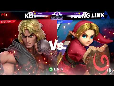Gyostage 2019 - Ultimate Singles - Winners Quarter-Finals - Shvico(Ken, Wolf) vs Myst(Young Link)