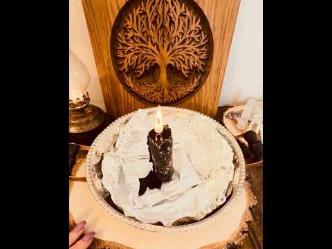 Instructions for firing the program candle for cleansing 🔥🧹🧿