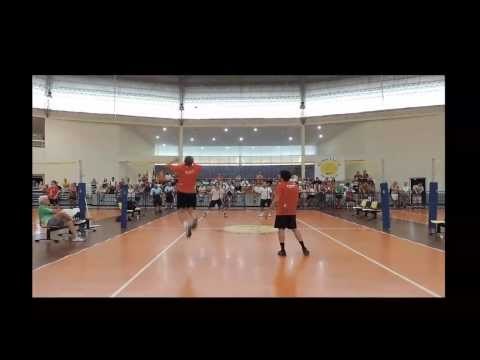 XXV Campeonato Brasileiro de Peteca - Ataques de Bruno e Coroinha