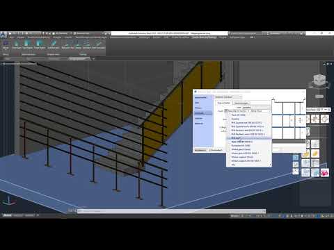 Neue Funktionen für Treppen & Geländer in Autodesk Advance Steel