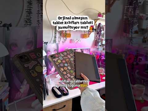 Orjinal olmayan kılıflar tableti yamultuyor mu?