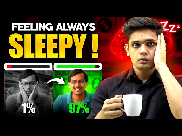 7 Steps to Avoid Sleep while Studying🔥 | Scientific Hacks | Prashant Kirad SDDEFAULT Thumbnail