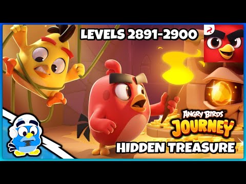 Angry Birds Journey Walkthrough / Levels 2891-2900 (Hidden Treasure)