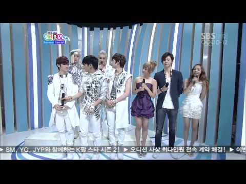 [HD 720P] 뉴이스트 (NU'EST) - Interview @ 인기가요 (Comeback Stage) (2012 July, 15)