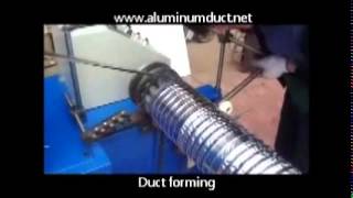 flexible duct machine