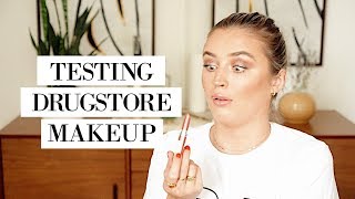 TESTING NEW DRUGSTORE MAKEUP #FFF
