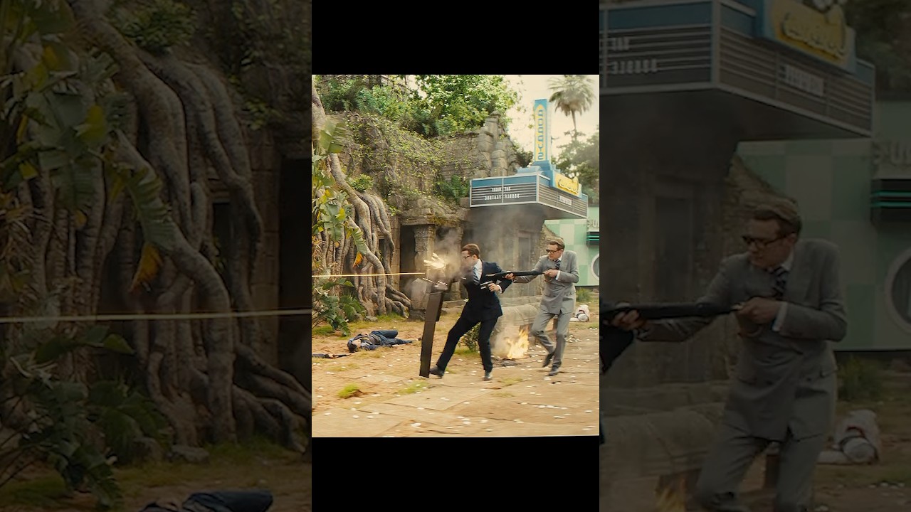 Eggsy & Harry's EPIC Drug Cartel Takedown! 🔥🎩 | Kingsman 2 Golden Circle Action Scene #music