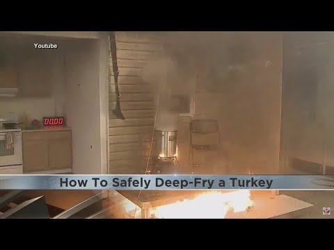 How to safely deep-fry a turkey