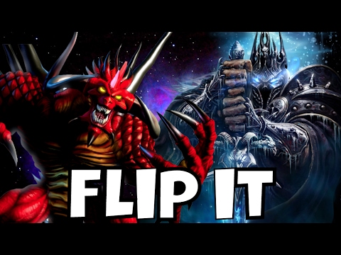 Flip it! Diablo and Arthas synergy - Heroes of the Storm Team League Arthas and Diablo double tank