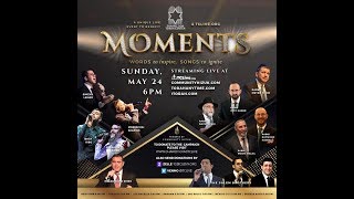 צפו בהשמעה חוזרת של ערב של השראה ושירה "Moments"