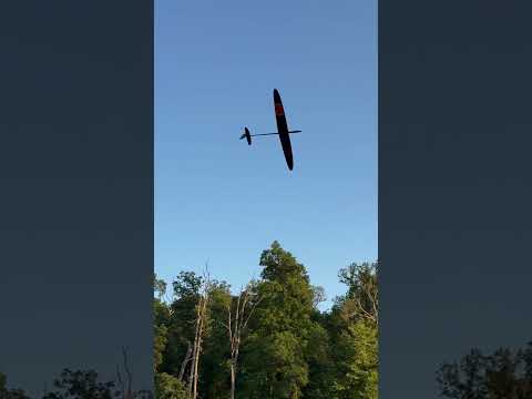 Launching an RC glider to the moon?!?  #rcairplane #rcglider #dlg