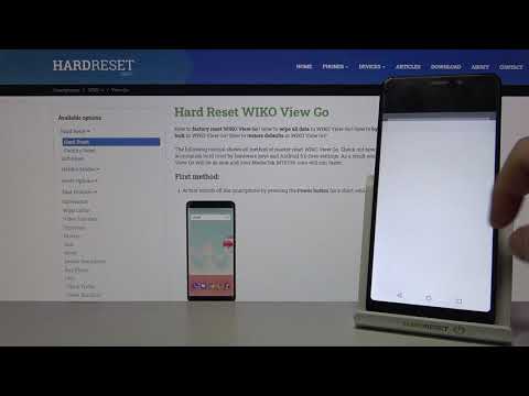 Wiko View Go - Incoming Call Screen & Settings
