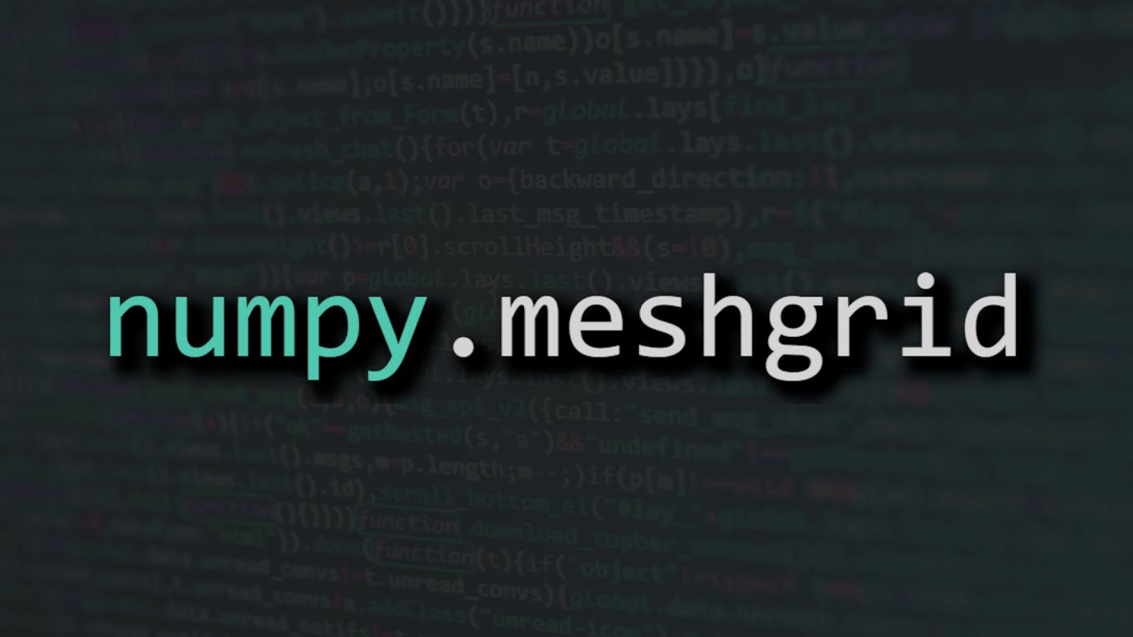 The Python Function You NEED For 2D Data