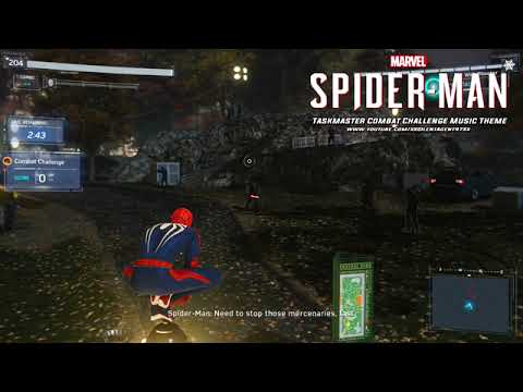 Marvel's Spider-Man (PS4) - Taskmaster Combat Challenge Music Theme