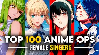 Download lagu MY TOP 100 ANIME OPENINGS BY FEMALE SINGERS mp3