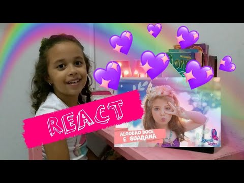 Clipe Algodão Doce e Guaraná -React - Mel