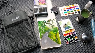 Funto Watercolor Travel Kit First Impressions & Try Out