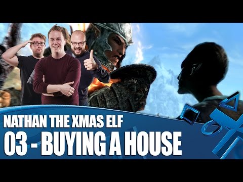 Let's Play Skyrim Special Edition - The Adventures of Nathan The Xmas Elf (Ep03)