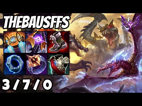 Thebausffs Cho'Gath Top vs Gangplank 09/09/2025