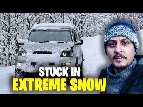 Galiyat Under Extreme Snow | Thandiyani Top Attempt | @OffroadTitans