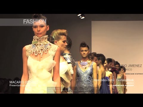 "MACARIO JIMENEZ" Mexico Fashion Week Fall 2014 2015 by Fashion Channel