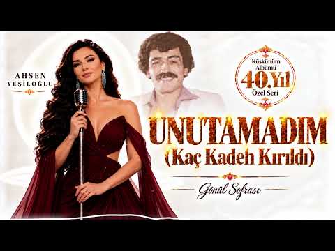 Müslüm Gürses – Unutamadım (Kaç Kadeh Kırıldı) | Ahsen Yeşiloğlu • Arabesk AI Cover • 40. Yıl