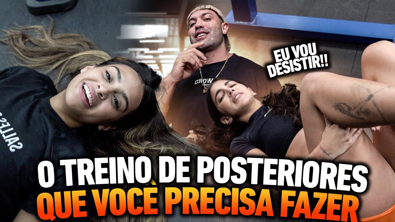 O TREINO DE POSTERIORES QUE VOCÊ PRECISA FAZER !!!!