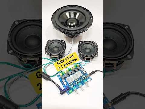 Gold 516vr 2.1 Amplifier #shorts #youlikeelectronic #ampliefierplate