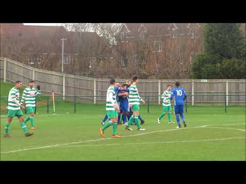 AFC Dunstable 1-0 Thame United League Match Goal 26th Dec 2017.
