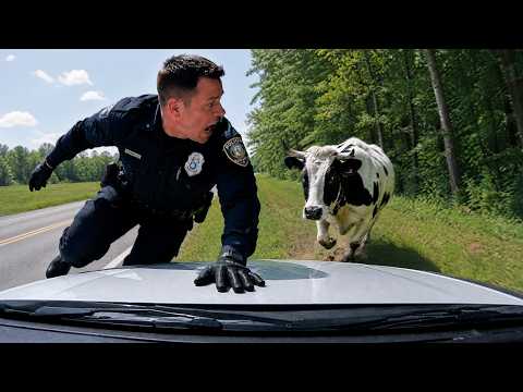 POLICE VS. ANIMALS | THE FUNNIEST BLUNDERS CAUGHT ON BODY CAMS