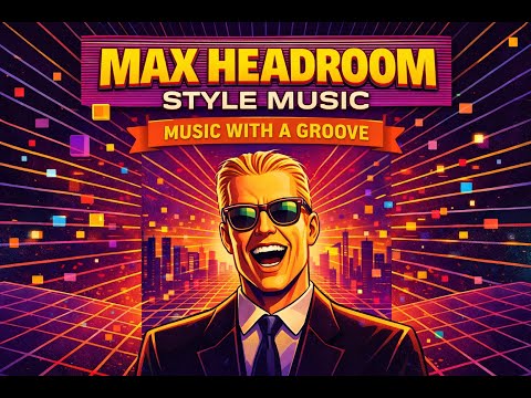 Max Headroom Era Dance Music: AI Music Videos #aimusicvideos