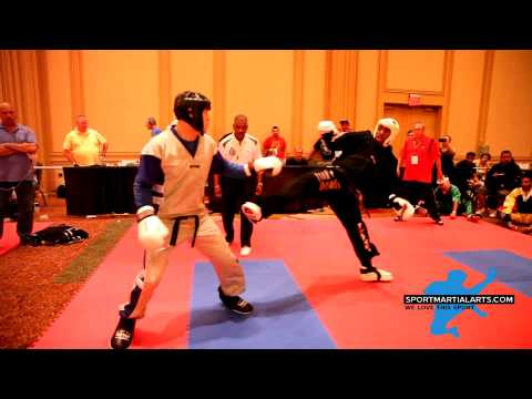 Daniel Potts vs Kameren Dawson - Mens Middleweight Sparring - Battle of Atlanta 2014