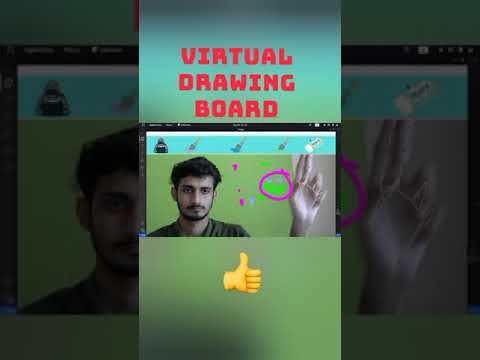 Virtual Drawing Board Using Python Pulkit Py