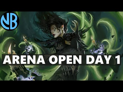 ARENA OPEN DAY 1!!! CAN SWAPPING 1 CARD IN MY DECK CARRY ME TO DAY 2?!?