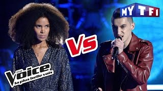 Vincent VS Andréa Durand - « N&#39;importe quoi » (Florent Pagny) | The Voice France 2017 | Battle