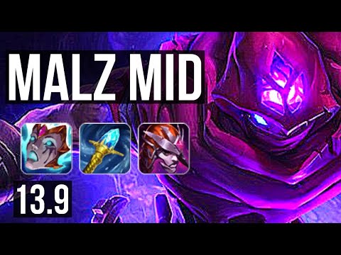MALZAHAR vs GALIO (MID) | 7/2/11, 400+ games, Dominating | KR Master | 13.9
